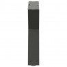 Nogi do stolika kawowego 2 szt. Antracyt 60x(30-31,3) cm Stal