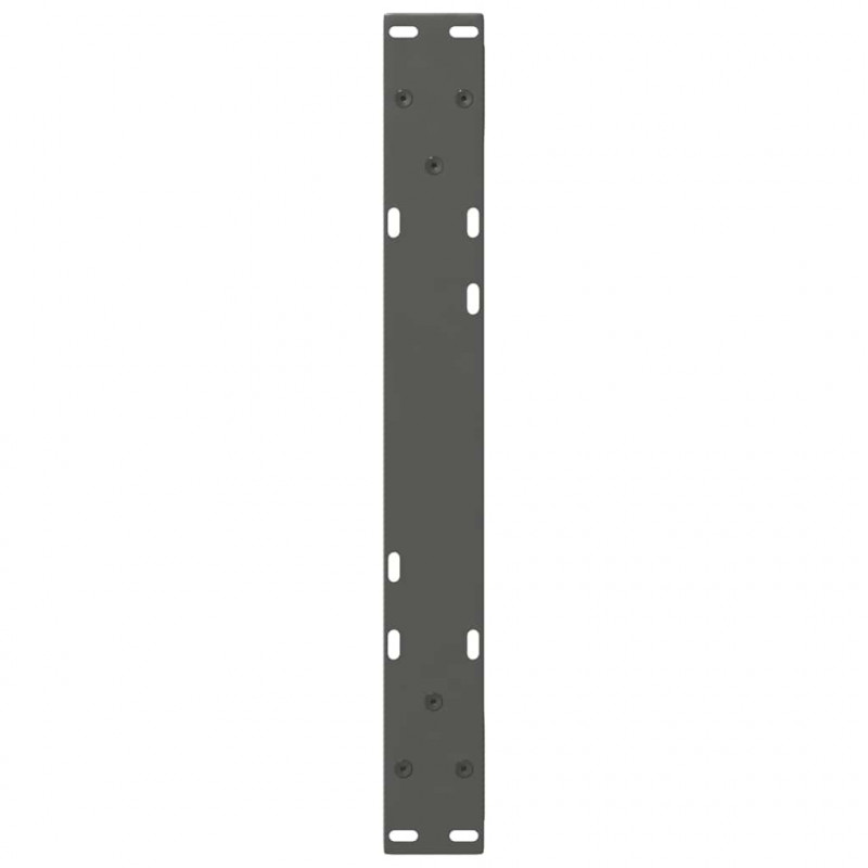 Nogi do stolika kawowego 2 szt. Antracyt 60x(30-31,3) cm Stal