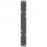 Nogi do stolika kawowego 2 szt. Antracyt 60x(30-31,3) cm Stal