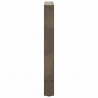 Nogi do stołu jadalnego Naturalna stal 2 szt. 50x(72-73) cm Stal