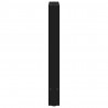 Nogi do stołu jadalnego czarne 2 szt. 60x(72-73) cm stal