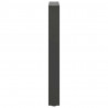 Nogi do stołu jadalnego Antracyt 2 szt. 60x(72-73) cm Stal
