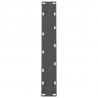 Nogi do stołu jadalnego Antracyt 2 szt. 60x(72-73) cm Stal