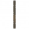 Nogi do stolika kawowego 2 szt. Naturalna stal 70x(30-31,3) cm Stal