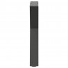 Nogi do stolika kawowego 2 szt. Antracyt 28x(42-43,3) cm Stal