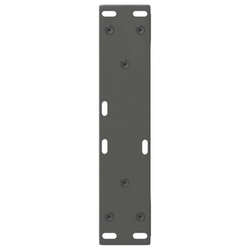 Nogi do stolika kawowego 2 szt. Antracyt 28x(42-43,3) cm Stal