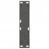 Nogi do stolika kawowego 2 szt. Antracyt 28x(42-43,3) cm Stal