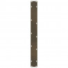 Nogi do stołu jadalnego Naturalna stal 2 szt. 70x(72-73) cm Stal