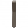 Nogi do stolika kawowego 2 szt. Naturalna stal 28x(42-43,3) cm Stal