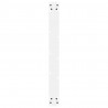 Nogi do stołu jadalnego białe 2 szt. 80x(72-73) cm stal