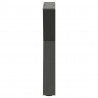 Nogi do stolika kawowego 2 szt. Antracyt 38x(42-43,3) cm Stal