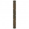 Nogi do stołu jadalnego Naturalna stal 2 szt. 80x(72-73) cm Stal