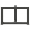 Nogi do stolika kawowego w kształcie litery T 2 szt. Antracyt 40x25x(30-31) cm Stal