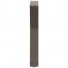 Nogi do stolika kawowego 2 szt. Naturalna stal 38x(42-43,3) cm Stal