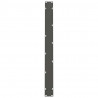 Nogi do stołu jadalnego Antracyt 2 szt. 90x(72-73) cm Stal