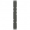 Nogi do stolika kawowego 2 szt. Antracyt 50x(42-43,3) cm Stal