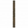 Nogi do stołu jadalnego Naturalna stal 2 szt. 90x(72-73) cm Stal