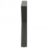 Nogi do stolika kawowego 2 szt. Antracyt 60x(42-43,3) cm Stal