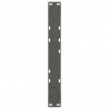 Nogi do stolika kawowego 2 szt. Antracyt 60x(42-43,3) cm Stal