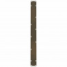 Nogi do stołu jadalnego Naturalna stal 2 szt. 100x(72-73) cm Stal