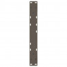 Nogi do stolika kawowego 2 szt. Naturalna stal 60x(42-43,3) cm Stal