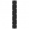 Nogi do stołu barowego czarne 2 szt. 40x(90-91) cm stal