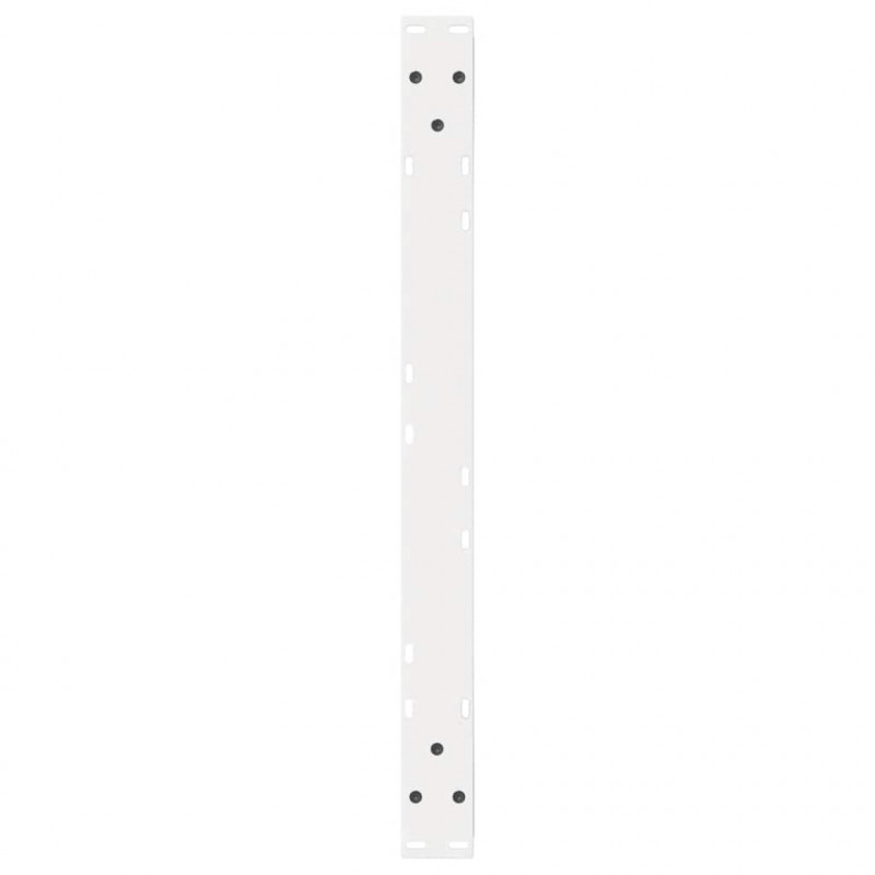 Nogi do stolika kawowego 2 szt. Białe 70x(42-43,3) cm Stal
