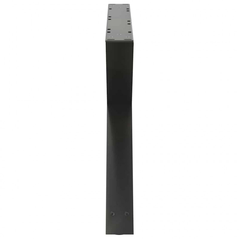 Nogi do stolika kawowego 2 szt. Antracyt 70x(42-43,3) cm Stal
