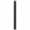 Nogi do stołu barowego Antracyt 2 szt. 40x(90-91) cm Stal