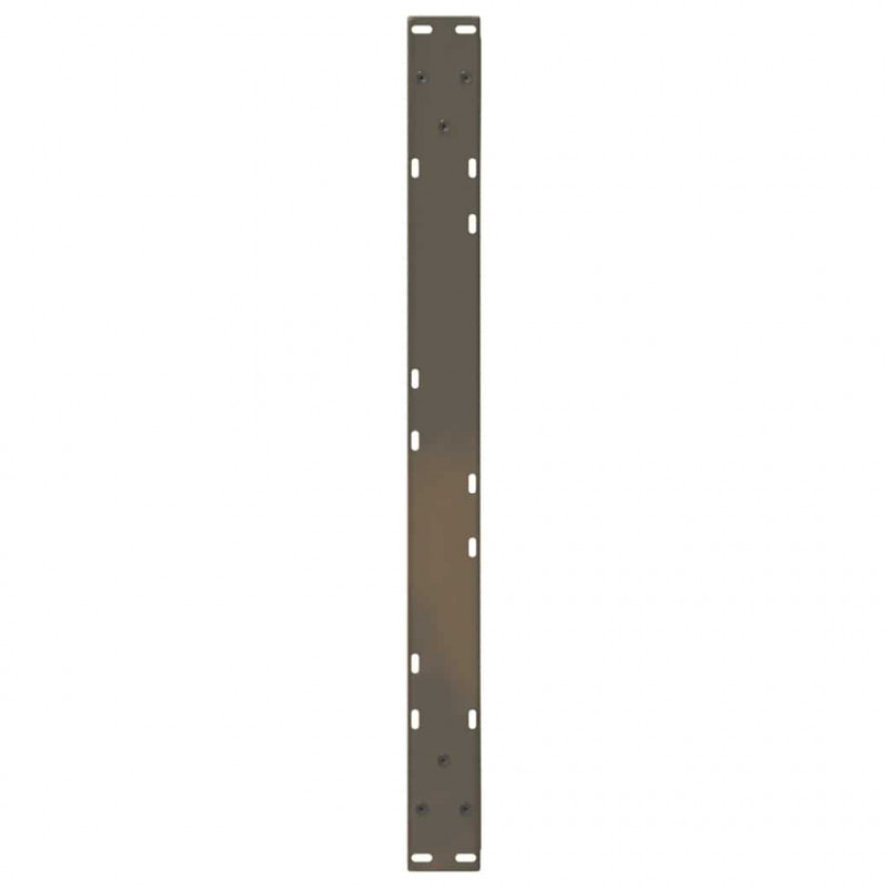 Nogi do stolika kawowego 2 szt. Naturalna stal 70x(42-43,3) cm Stal
