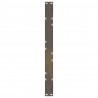Nogi do stolika kawowego 2 szt. Naturalna stal 70x(42-43,3) cm Stal