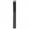 Nogi do stołu jadalnego 2 szt. Antracyt 50x(72-73,3) cm Stal