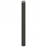 Nogi do stołu barowego Antracyt 2 szt. 50x(90-91) cm Stal