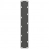 Nogi do stołu barowego Antracyt 2 szt. 50x(90-91) cm Stal