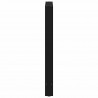 Nogi do stołu barowego czarne 2 szt. 60x(90-91) cm stal