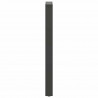 Nogi do stołu barowego Antracyt 2 szt. 40x(100-101) cm Stal