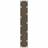 Nogi do stołu barowego Naturalna stal 2 szt. 40x(100-101) cm Stal