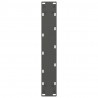 Nogi do stołu barowego Antracyt 2 szt. 50x(100-101) cm Stal