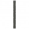 Nogi do stołu jadalnego 2 szt. Antracyt 90x(72-73,3) cm Stal