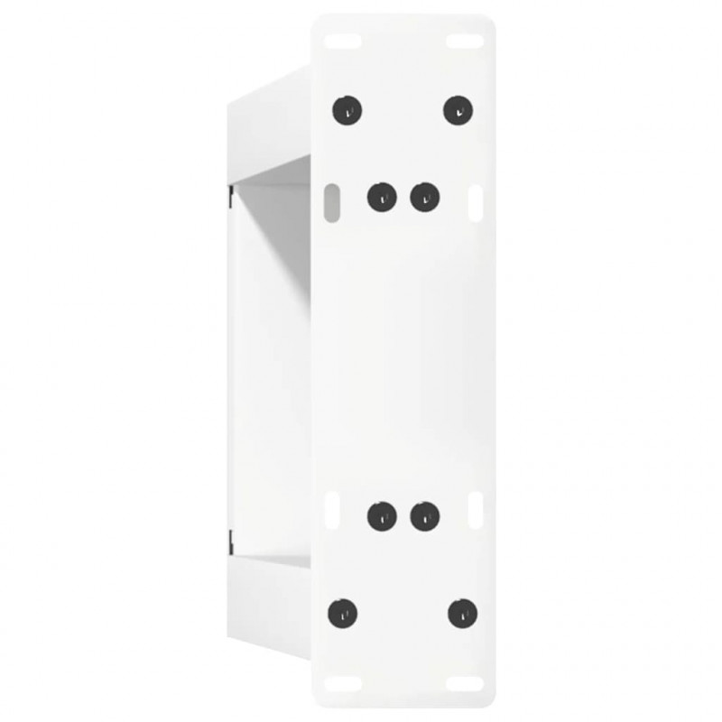 Nogi do stolika kawowego w kształcie litery U 2 szt. Białe 30x(30-31) cm Stal