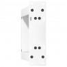 Nogi do stolika kawowego w kształcie litery U 2 szt. Białe 30x(30-31) cm Stal