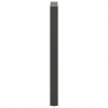 Nogi do stołu barowego Antracyt 2 szt. 60x(100-101) cm Stal