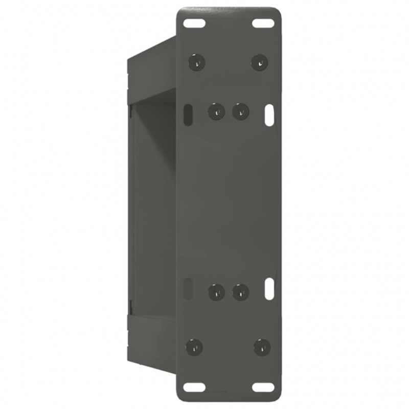 Nogi do stolika kawowego w kształcie litery U 2 szt. Antracyt 30x(30-31) cm Stal