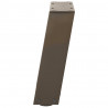 Nogi do stolika kawowego w kształcie litery U 2 szt. Naturalna stal 30x(30-31) cm Stal