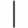 Nogi do stołu barowego Antracyt 2 szt. 40x(110-111) cm Stal