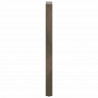 Nogi do stołu barowego Naturalna stal 2 szt. 40x(110-111) cm Stal