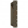 Nogi do stolika kawowego w kształcie litery U 2 szt. Naturalna stal 40x(30-31) cm Stal