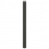 Nogi do stołu barowego Antracyt 2 szt. 50x(110-111) cm Stal