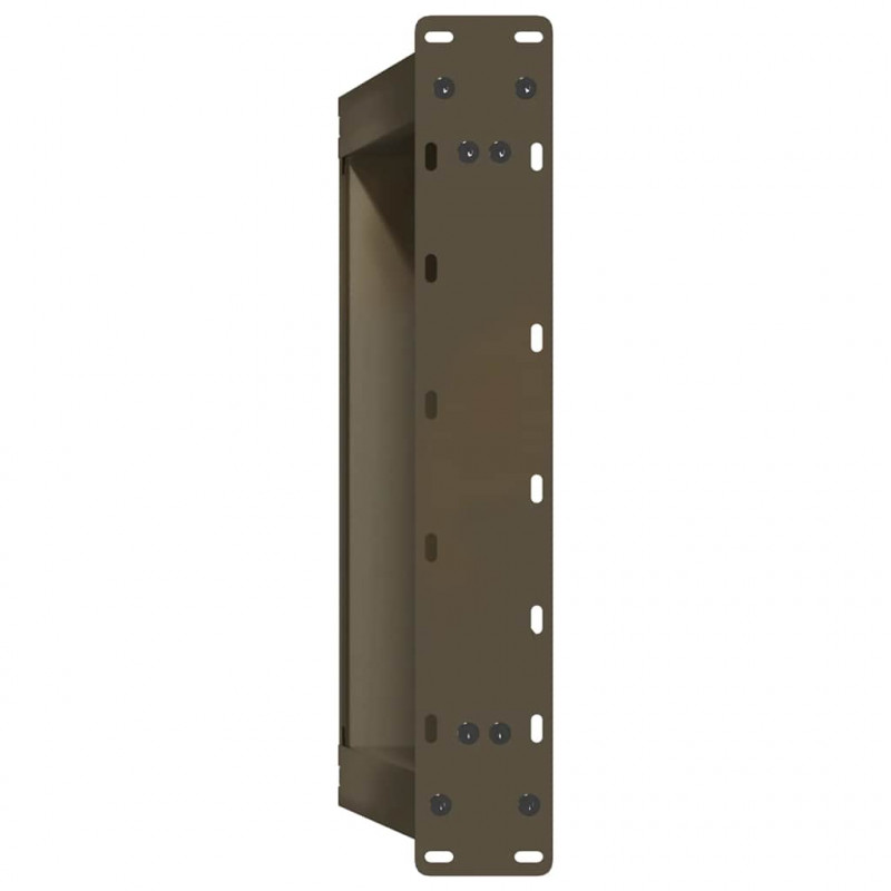 Nogi do stolika kawowego w kształcie litery U 2 szt. Naturalna stal 50x(30-31) cm Stal