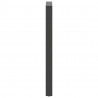 Nogi do stołu barowego Antracyt 2 szt. 60x(110-111) cm Stal